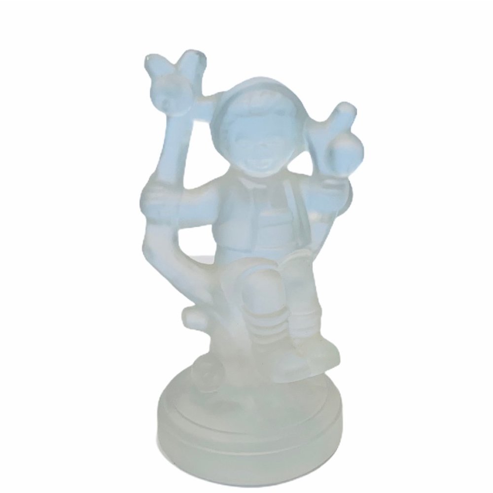 Hummel Apple Tree boy crystal figurine Goebel gift